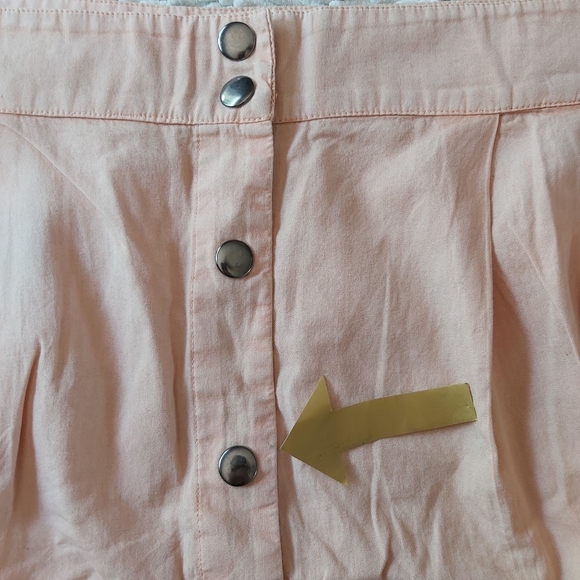 Vero Moda Jeans peach mini skirt- size 42 - Picture 3 of 7